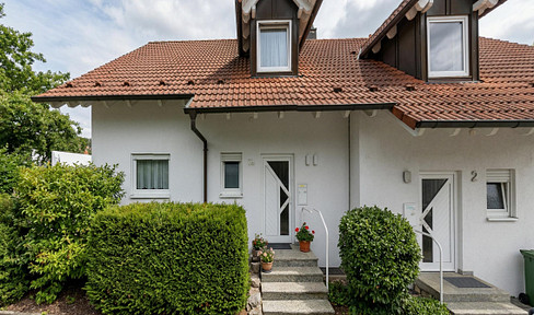 High-quality 2-room apartment with panoramic views in Baden-Baden-Ebersteinburg.