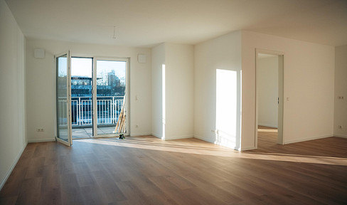 Modern, newly built apartment with a balcony, located in a central area of Osnabrück.