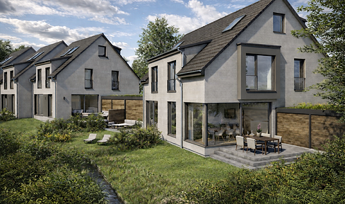 RHEIN living - Feel good: Semi-detached house in a new development (Oestrich-Winkel, Rheingau).
