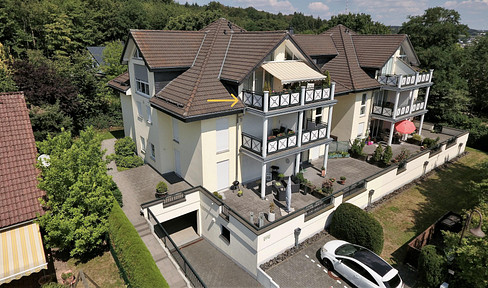 Exclusive 122 square meter luxury penthouse apartment in Bad Marienberg.