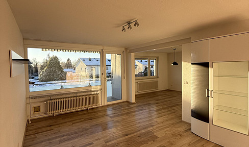 2.5-room apartment with balcony and garden.