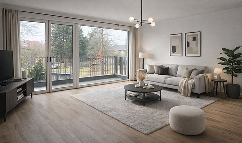 Modern living in Verl: Example 3-room apartment in the Westallee and Westheide developments.