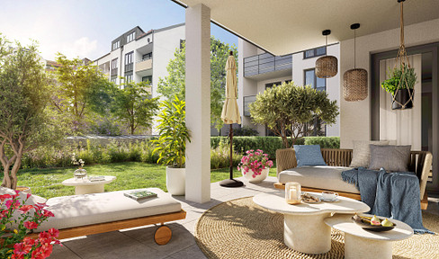 *BEZUGSFERTIG* TOP-AUSGESTATTETE 3-ZIMMER-TERRASSENWOHNUNG DIREKT AM WESTPARK