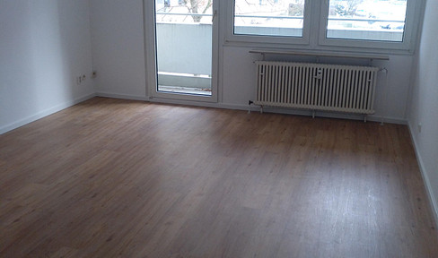 Beautiful 1-bedroom apartment with a quiet location, kitchenette, and large balcony.