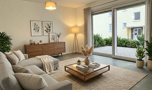 Modern, newly built apartments with kitchen, available for the first time – accessible and energy-efficient.