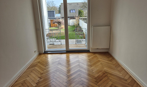 Energieeffiziente Altbauwohnung mit Garten