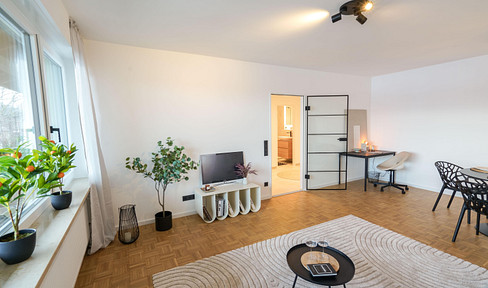 Erstbezug nach Vollsanierung: Helle, moderne 2-Zimmer Wohnung nähe Ammersee, provisionsfrei