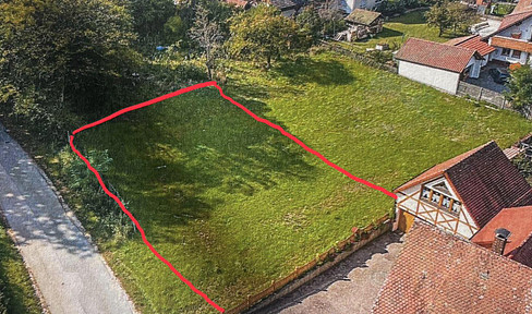 Building plot for sale, free from any restrictions, in a quiet location in Pfeifferhütte/Schwarzenbruck.