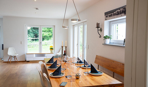 Fully equipped, furnished modern semi-detached house near Lake Wörth.