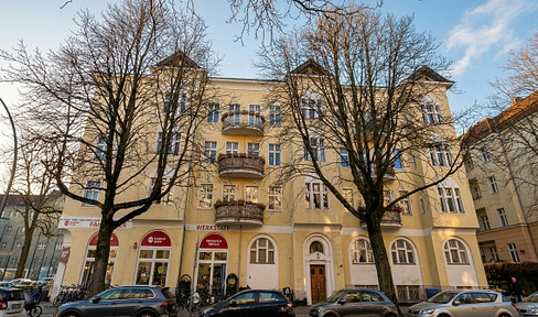 Erstklassige 2-Zimmer-Hochparterre mit Balkon – WiesbadenerStraße, Berlin-Friedenau