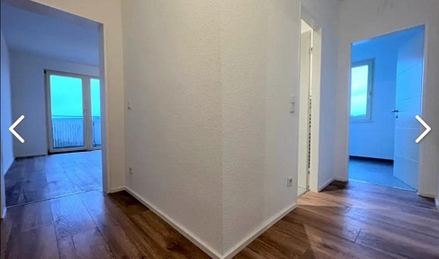 Gemütliche 2-Zimmer-Wohnung mit Balkon und Blick auf die Frankfurter Skyline