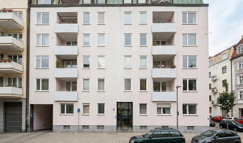 Attraktive 2-Zimmer-Wohnung mit Balkon in München Neuhausen