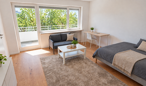 Investment opportunity in Munich. 6% return - Top-let 2-bedroom apartment (suitable for shared living) - Completely renovated (in 2026) with a south-facing balcony.