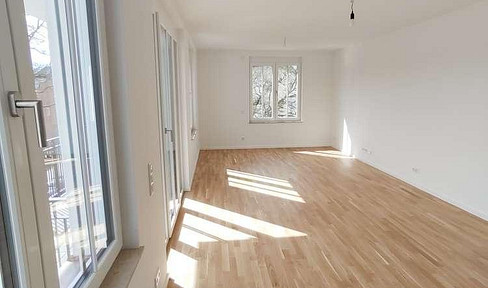 Neubau 3-Zimmer-Wohnung mit Fußbodenheizung, EBK, Balkon, Tiefgarage