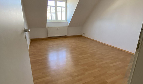 Cozy, sunny 2-room penthouse apartment with a rooftop terrace.