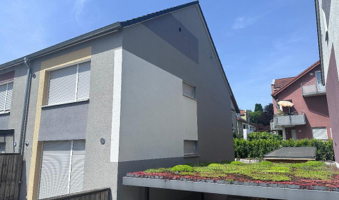 Family dream home in Flein: A+ energy rating, 2.5 bathrooms, 144 square meters, 5 bedrooms, XXL terrace, and a quiet street perfect for playing.