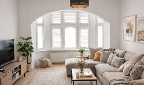 Frisch modernisierte 4-Zimmer-Wohung - Stilvoll wohnen auf großzügigem Raum