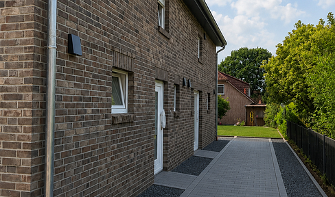 NEW CONSTRUCTION | FIRST OCCUPANCY! EXCLUSIVE SEMI-DETACHED HOUSE / ONE HALF OF A SEMI-DETACHED HOUSE in SELSINGEN, near Zeven!