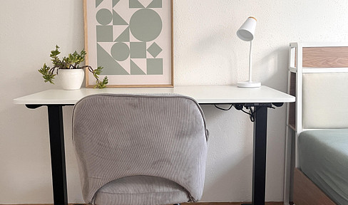 Möblierte WG-Zimmer im Univiertel Augsburg | Hochwertige 4er-WG | ab August