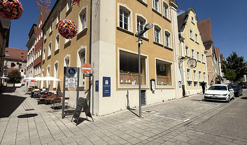 Landesgartenschau 1 Million Besucher für 5 Monate , Laden an Fußgängerzone + Marktplatz