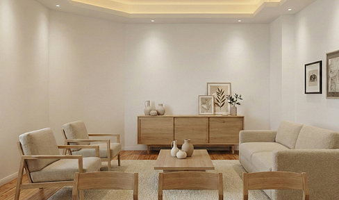 Sanierter Altbau-Charme in Bestlage: 3 Zimmer, Wohnküche, 4. OG, bezugsfrei