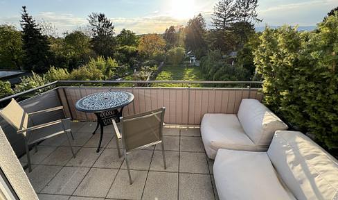 3-Zimmer Wohnung mit einzigartigem Grünblick inkl. TG-Stellplatz – Sackgassenlage, ohne Maklerkosten