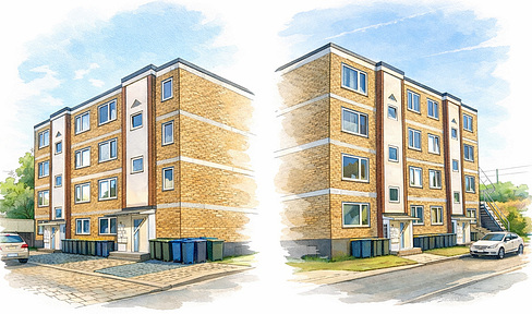 Multi-family house for investment purposes in Düren.