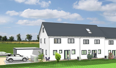 Terraced houses in Teublitz.