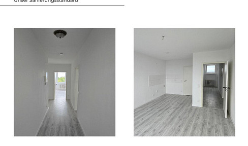 JOBCENTER: Well-maintained 3.5-room apartment in Herford.