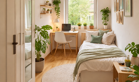 Wunderschönes WG-Zimmer zentral in Erlangen inkl. Strom und Wifi