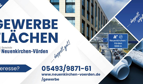 New opportunities for your business - Commercial properties located on L 76 / Roundabout, Neuenkirchen-Vörden.