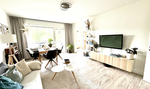 Beautiful ground-floor apartment with a balcony, available for rent in a quiet area of Friemersheim.