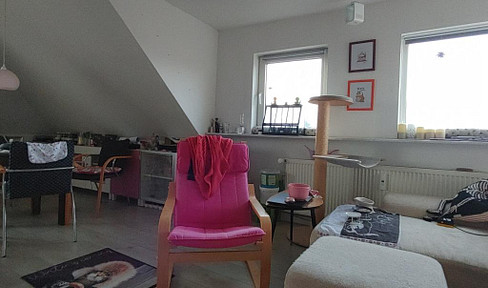 Helle und großzügig geschnittene Mansardenwohnung