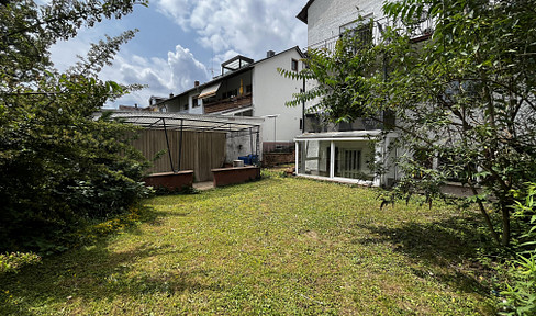 Apartment according to EU standards with a 100 square meter garden.