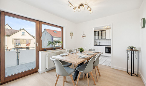 Bright and spacious 4-room apartment seeking a new tenant.