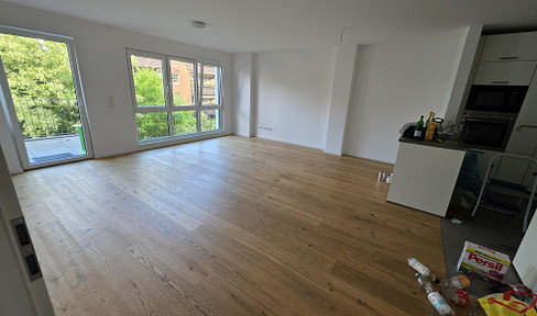 3-room apartment built in 2021, with elevator, available for rent from April in Hilden.