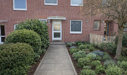 Terraced house in Neugraben, Hamburg.