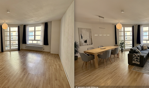 FEE-FREE: Renovated 2-room apartment in a prime location in Reutlingen – Move in immediately and feel at home!