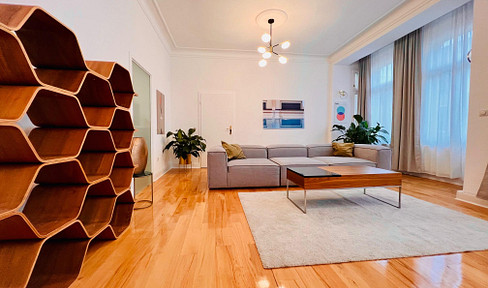 Möblierte Traum-Altbauwohnung im Belgischen Viertel