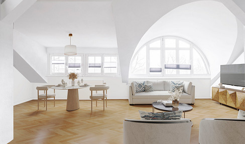 Große DG-Wohnung mit Balkon in Toplage von Hennigsdorf