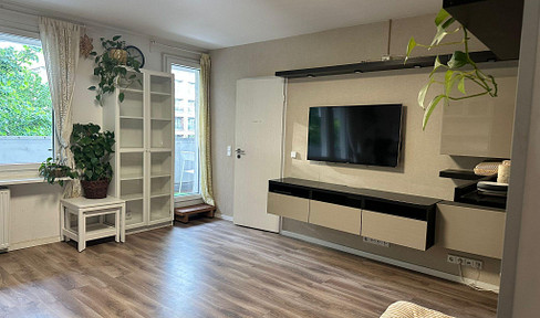 Fully Furnished 3 Room Apartment in Mitte with Guest WC