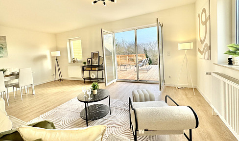 Your new life on the Baltic Sea: A dream home, ready to move into, with a large sun terrace.