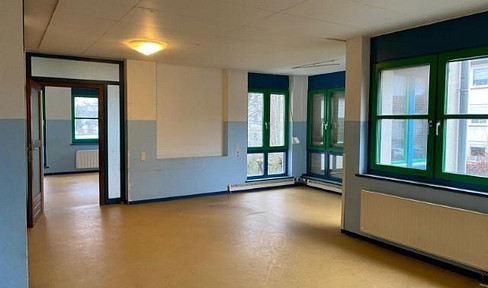 Approved childcare facility premises with 2 floors, a multi-purpose room, and an outdoor area.