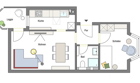 First occupancy after renovation.