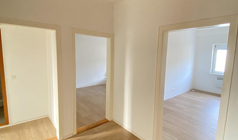 Sanierte 3-Zimmer Wohnung mit Einbauküche - zentral und dennoch ruhig gelegen