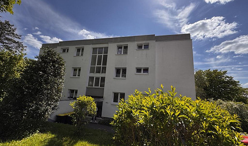 Newly renovated, bright 3-room apartment in a quiet location, with fitted kitchen, balcony, and garden.