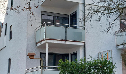 2-room apartment and underground parking space in Landshut-West.