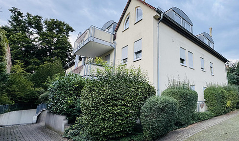 Bright 2-room apartment with terrace and fitted kitchen in Dresden-Blasewitz.