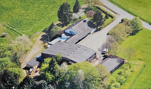 Spacious farmhouse in a unique, secluded location.