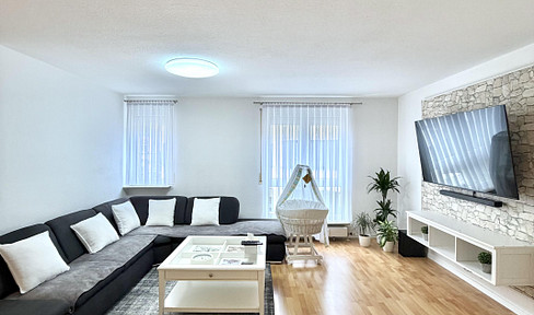Central 3-room apartment in Pforzheim-Dillweißenstein, offering a comfortable and relaxing living space, with an underground parking garage.